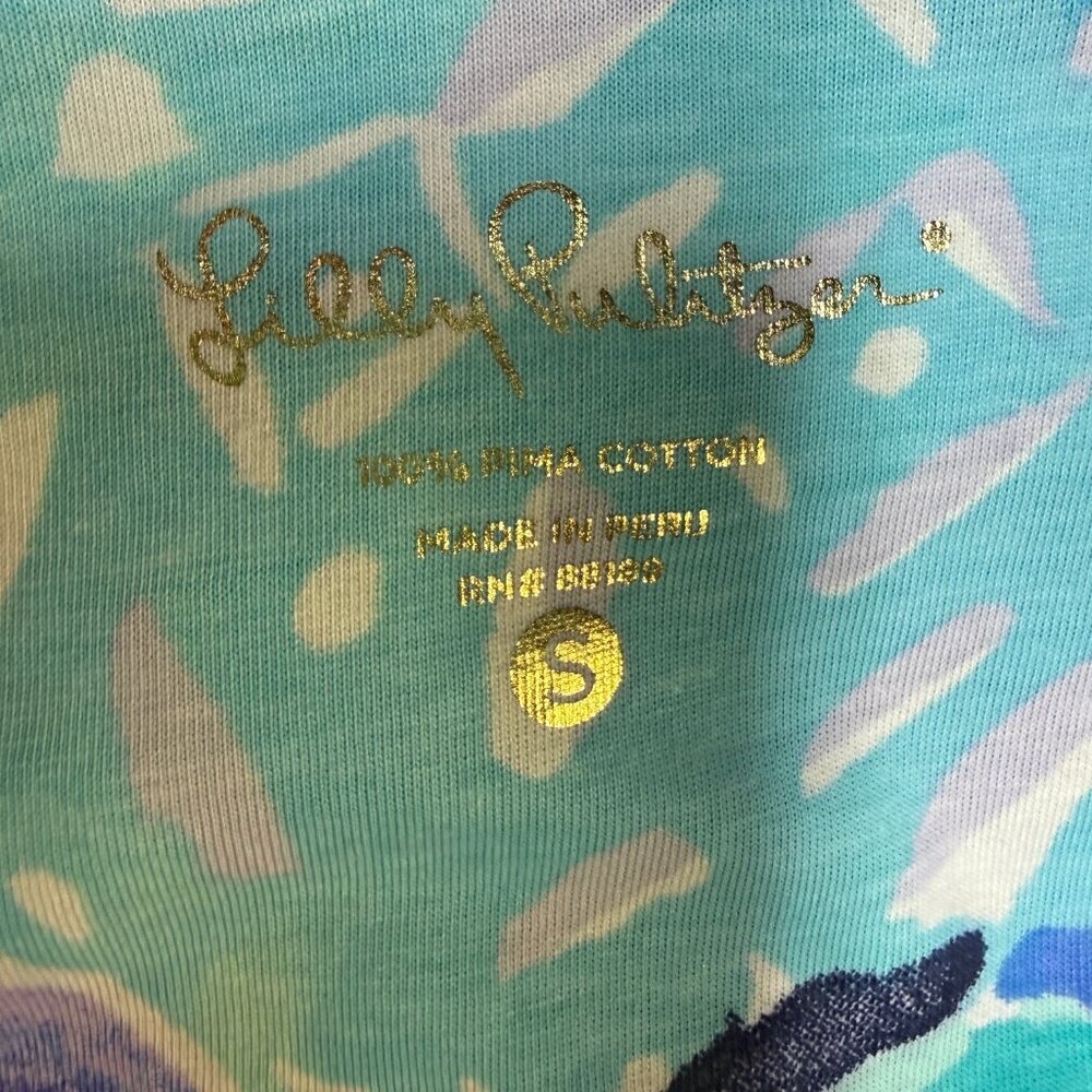 Lilly Pulitzer Hollee Dress Small Pineapple Party Print EUC - Picture 6 of 11